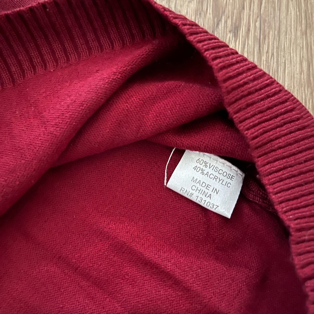 Young Threads Button Off-Shoulder Sweater - Picture 10 of 10